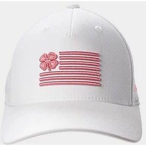 NEW Black Clover Nation 21, Dessert Rose/White Adult Unisex Adj Baseball Cap
